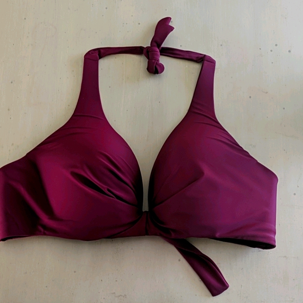 Beautiful Wine Colored bikini top